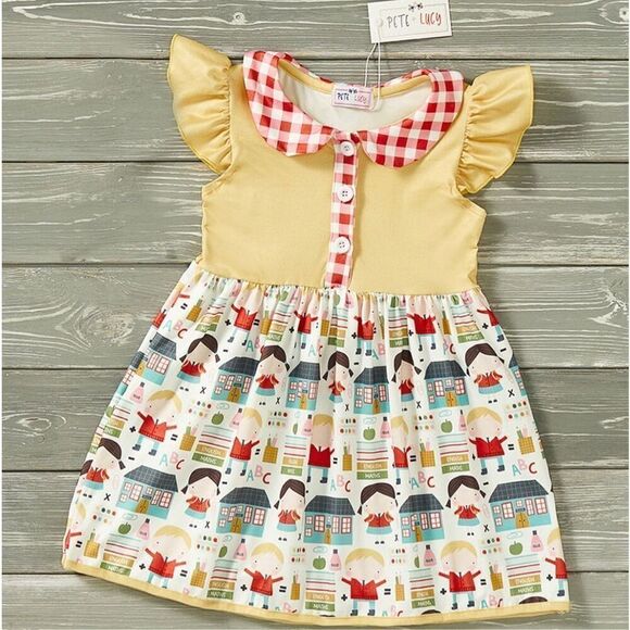 Pete & Lucy Learning is Fun Dress size 2T - Picture 1 of 2